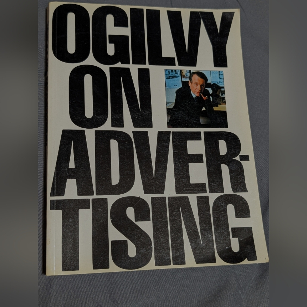 Ogilvy on Advertising by David Ogilvy 1983 Softcover – Classic Vintage Marketing